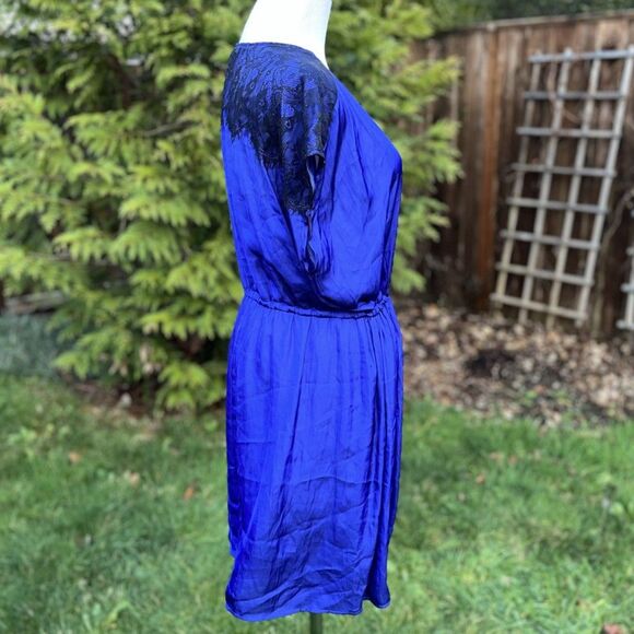 Collective Concepts Kimono Dolman Dress – Cobalt Blue – Women’s Size S NWT - Picture 3 of 10